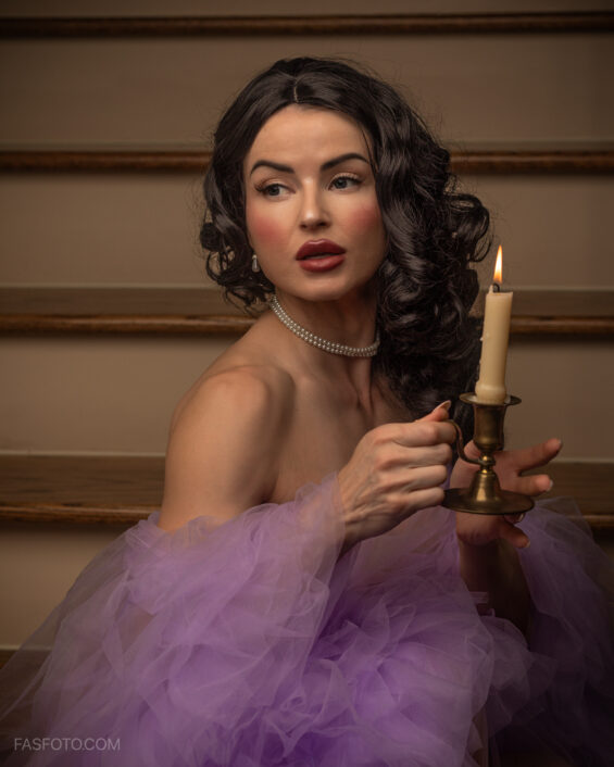 Veronica LaVery Lavender Gown